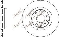 APEC braking DSK2746 Тормозные диски для CADILLAC CTS