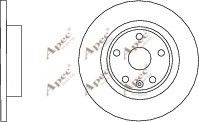 APEC braking DSK2755 Тормозные диски для OPEL MOKKA