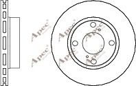 APEC braking DSK2781 Тормозные диски для NISSAN PIXO