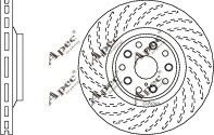 APEC braking DSK2827 Тормозные диски для LEXUS LS