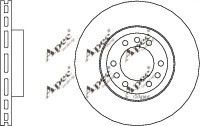 APEC braking DSK2893 Тормозные диски для IVECO