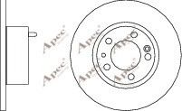 APEC braking DSK296 Тормозные диски для CITROËN XM