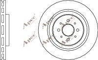 APEC braking DSK2967 Тормозные диски для ALFA ROMEO