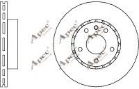 APEC braking DSK513 Тормозные диски для OPEL SENATOR