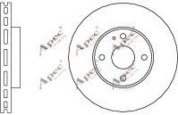 APEC braking DSK514 Тормозные диски для MAZDA 323