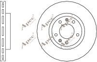 APEC braking DSK557 Тормозные диски для CITROËN XM