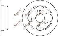 APEC braking DSK558 Тормозные диски для MERCEDES-BENZ 190