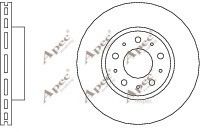 APEC braking DSK565 Тормозные диски для VOLVO 940 Break (945)