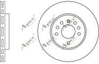 APEC braking DSK578 Тормозные диски для SAAB