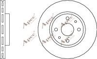 APEC braking DSK822 Тормозные диски для FIAT QUBO
