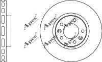 APEC braking DSK824 Тормозные диски для CITROËN XM