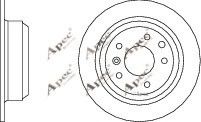 APEC braking DSK947 Тормозные диски для DAIMLER