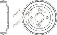 APEC braking DRM9147 Тормозной барабан для FIAT SEICENTO