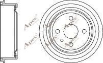 APEC braking DRM9104 Тормозной барабан для OPEL ASTRA