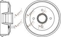 APEC braking DRM9153 Тормозной барабан для FORD