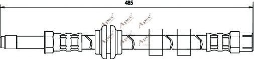 APEC braking HOS3016 Тормозной шланг APEC BRAKING 