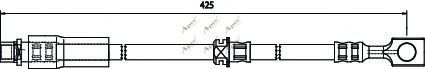 APEC braking HOS3710 Тормозной шланг для OPEL SIGNUM