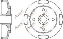 APEC braking DRM9180 Тормозной барабан для MAZDA 323
