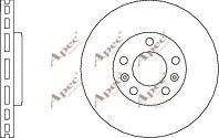 APEC braking DSK3045 Тормозные диски для DACIA DUSTER