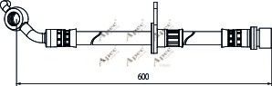 APEC braking HOS4122 Тормозной шланг для TOYOTA RAV4