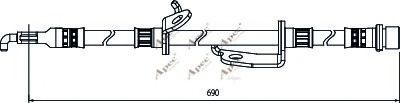 APEC braking HOS4127 Тормозной шланг для TOYOTA RAV4