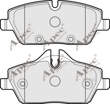 APEC braking PAD2014 Тормозные колодки для BMW I3