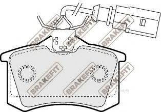 APEC braking PD3006 Тормозные колодки APEC BRAKING для SEAT