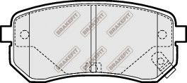 APEC braking PD3124 Тормозные колодки APEC BRAKING для KIA