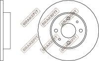 APEC braking DK6092 Тормозные диски для FIAT SEICENTO