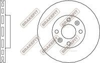 APEC braking DK6062 Тормозные диски для NISSAN NOTE