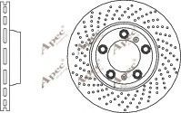 APEC braking DSK3112 Тормозные диски APEC BRAKING для PORSCHE