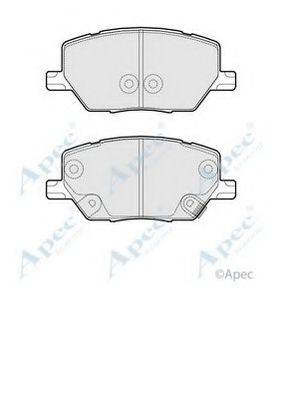 APEC braking PAD2065 Тормозные колодки для JEEP RENEGADE