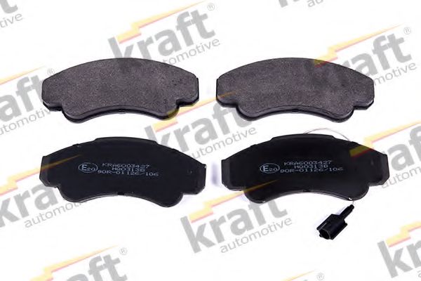 KRAFT AUTOMOTIVE 6003427 Тормозные колодки KRAFT AUTOMOTIVE для FIAT