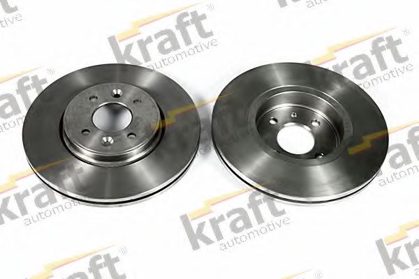 KRAFT AUTOMOTIVE 6045105 Тормозные диски KRAFT AUTOMOTIVE для RENAULT