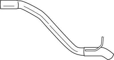 SIGAM 34702 Труба выхлопного газа 