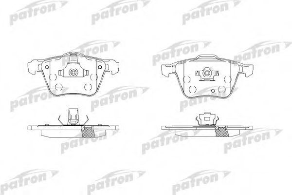 PATRON PBP1631 Тормозные колодки для VOLVO XC90