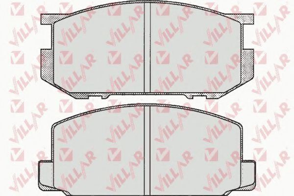 626.0248 VILLAR Тормозные колодки 626.0248 VILLAR Тормозные колодки
