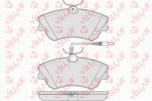 VILLAR 6260750 Тормозные колодки VILLAR 