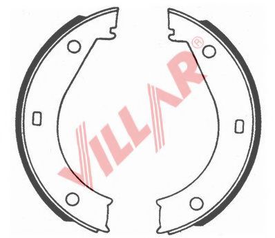 VILLAR 6290731 Ремкомплект барабанных колодок VILLAR для BMW
