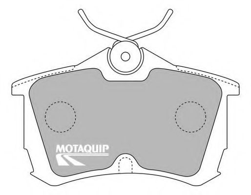 MOTAQUIP LVXL620 Тормозные колодки MOTAQUIP для HONDA