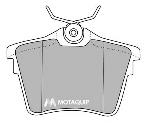 MOTAQUIP LVXL1163 Тормозные колодки MOTAQUIP 