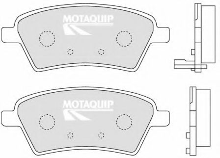 MOTAQUIP LVXL1304 Тормозные колодки MOTAQUIP для FIAT