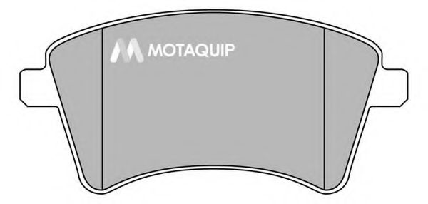 MOTAQUIP LVXL1415 Тормозные колодки MOTAQUIP для MERCEDES-BENZ