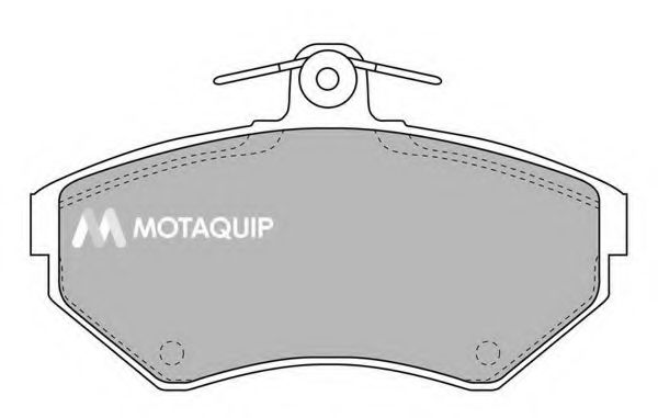 MOTAQUIP LVXL208 Тормозные колодки MOTAQUIP для SEAT