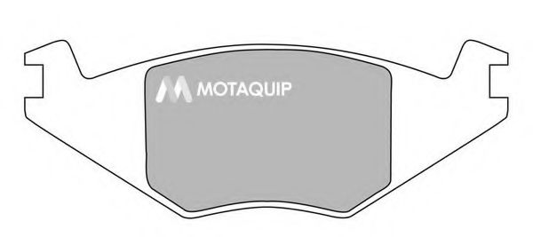 MOTAQUIP LVXL350 Тормозные колодки MOTAQUIP для SEAT