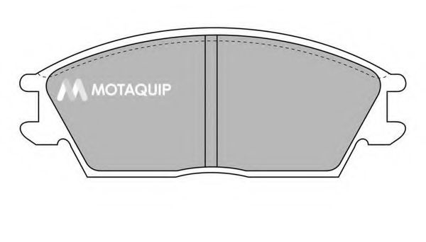 MOTAQUIP LVXL430 Тормозные колодки MOTAQUIP для HYUNDAI