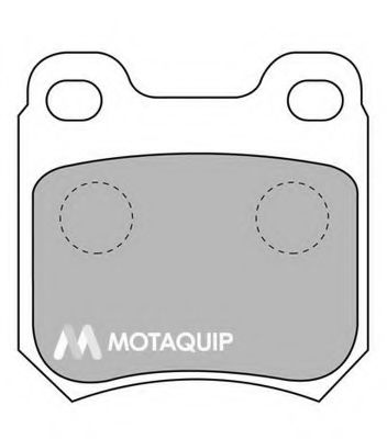 MOTAQUIP LVXL502 Тормозные колодки MOTAQUIP для OPEL