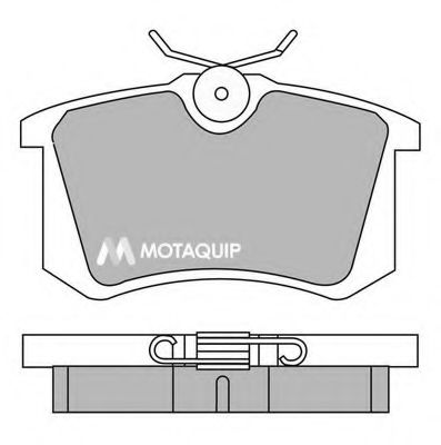 MOTAQUIP LVXL504 Тормозные колодки MOTAQUIP для SEAT