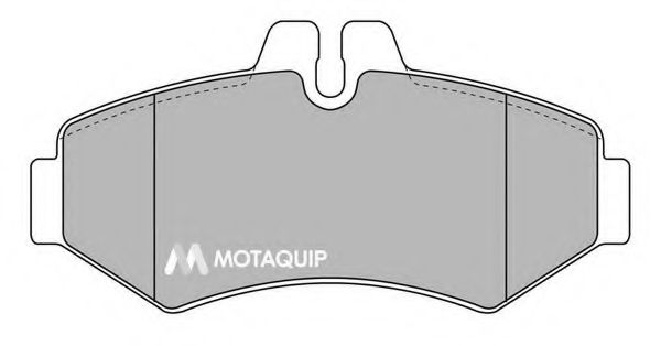 MOTAQUIP LVXL521 Тормозные колодки MOTAQUIP для MERCEDES-BENZ