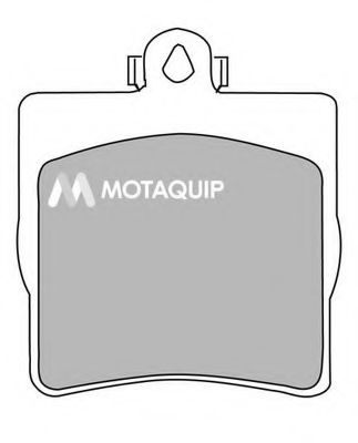 MOTAQUIP LVXL530 Тормозные колодки MOTAQUIP для MERCEDES-BENZ